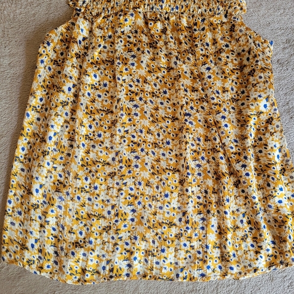 Rachel Zoe floral sleeveless blouse size XS - Picture 6 of 14